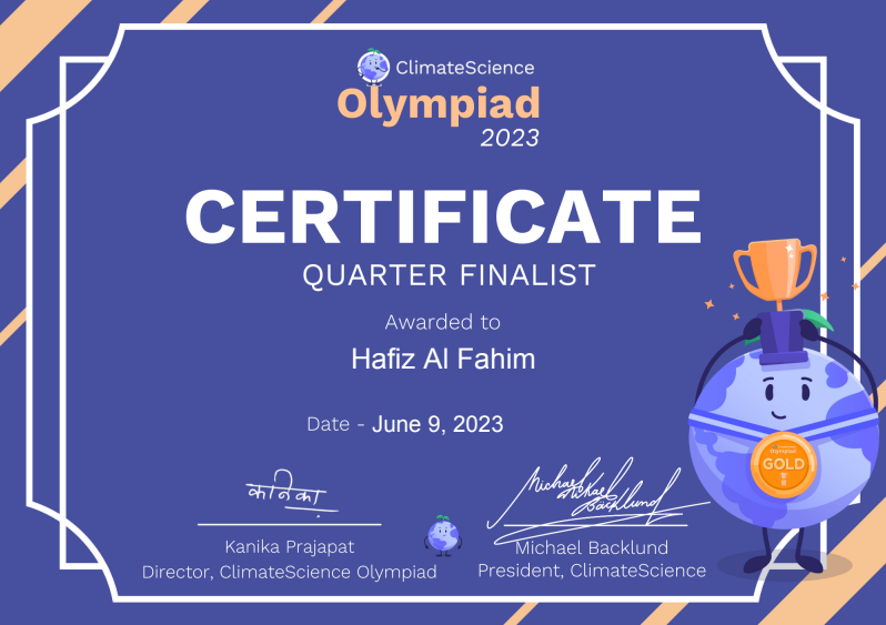 Quarter Finalist